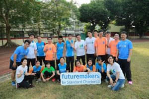 【Futuremakers公益計畫：渣打林遠棟總經理勉勵啟明學生勇敢追夢】